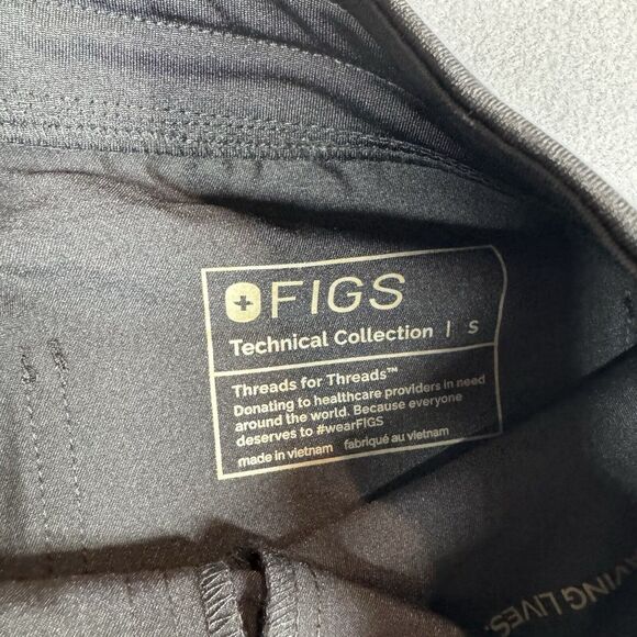 FIGS Zamora High Waisted Jogger Scrub Pants Slim Fit 6 Pocket Yoga Waist Women S - Picture 6 of 8